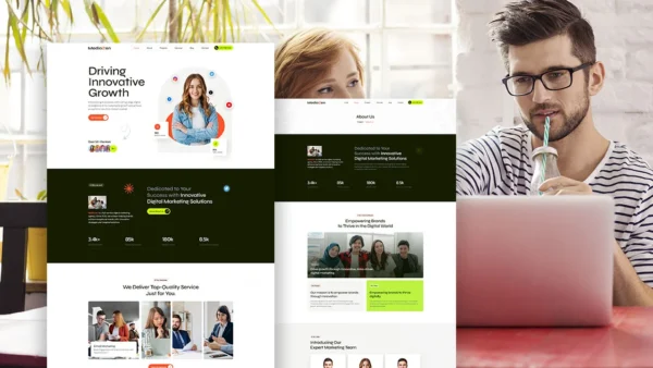 Digital Marketing Agency Elementor